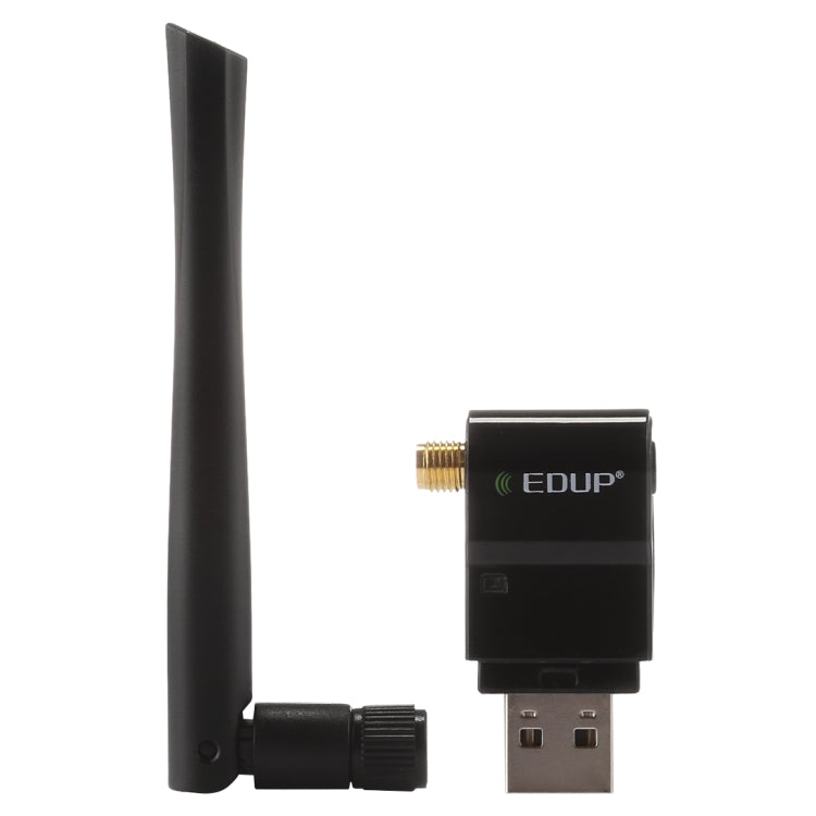 EDUP EP-AC1635 600Mbps Dual Band Wireless 11AC USB Ethernet Adapter 2dBi Antenna for Laptop / PC, EP-AC1635 EDUP EP-AC1635 600Mbps Dual Band Wireless 11AC USB Ethernet Adapter 2dBi Antenna for Laptop / PC, EP-AC1635
